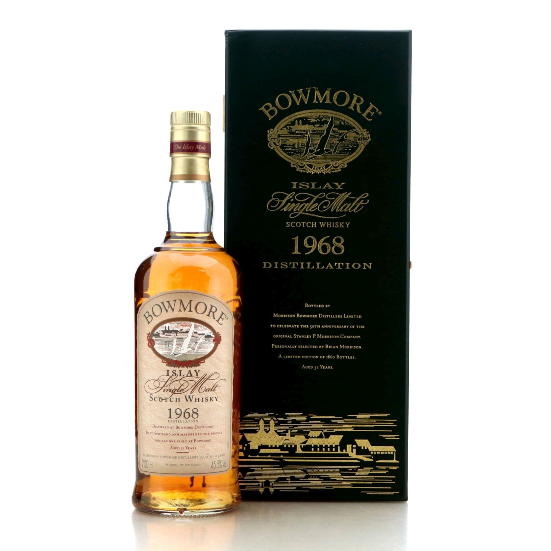 Image for Bowmore 1968 32 Year Old - 50th anniversary of the original Stanley P. Morrison Company
