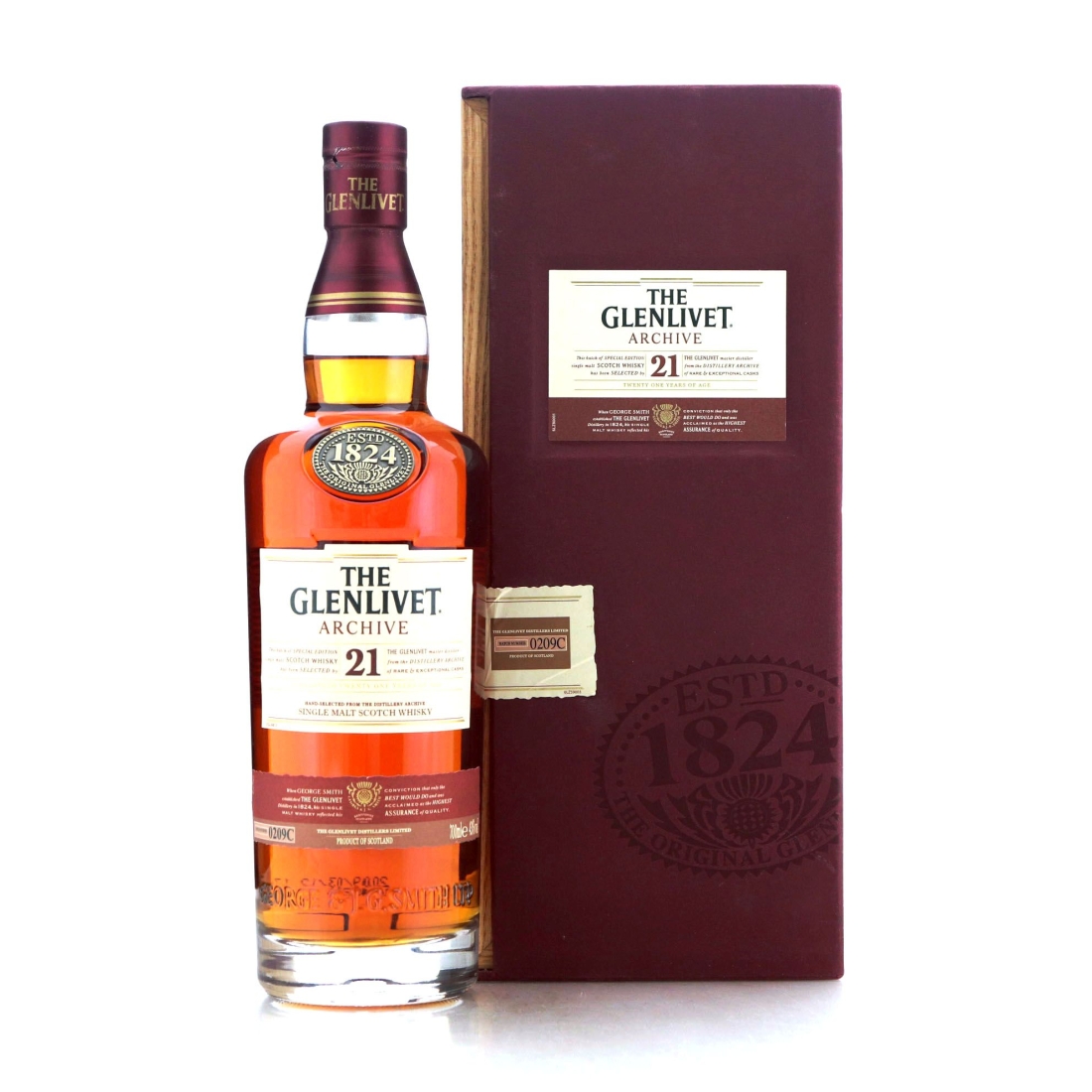 Image for Glenlivet Archive 21 Year Old Batch #0209C