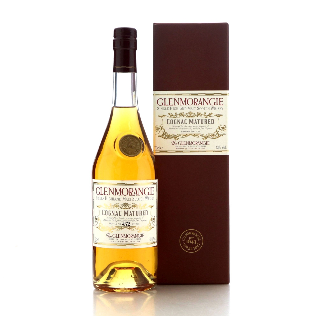 Image for Glenmorangie Cognac Matured 14 Year Old