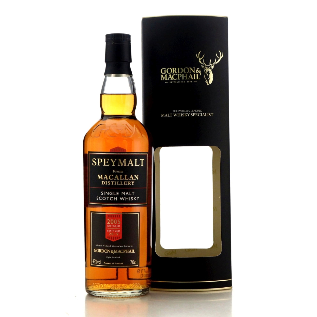 Image for Macallan 2005 Gordon and MacPhail Speymalt bottled 2019