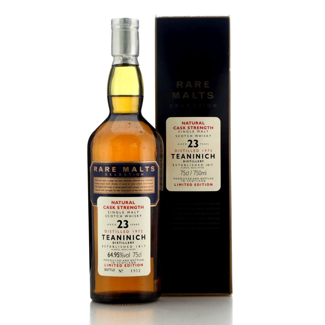 Image for Teaninich 1972 Rare Malts Selection 23 Year Old