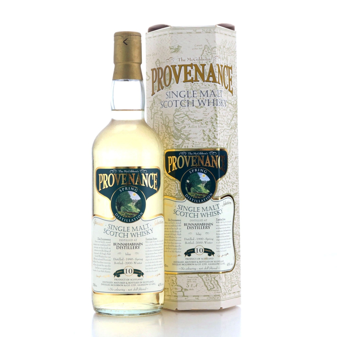 Image for Bunnahabhain 1990 Douglas McGibbon 10 Year Old / Spring