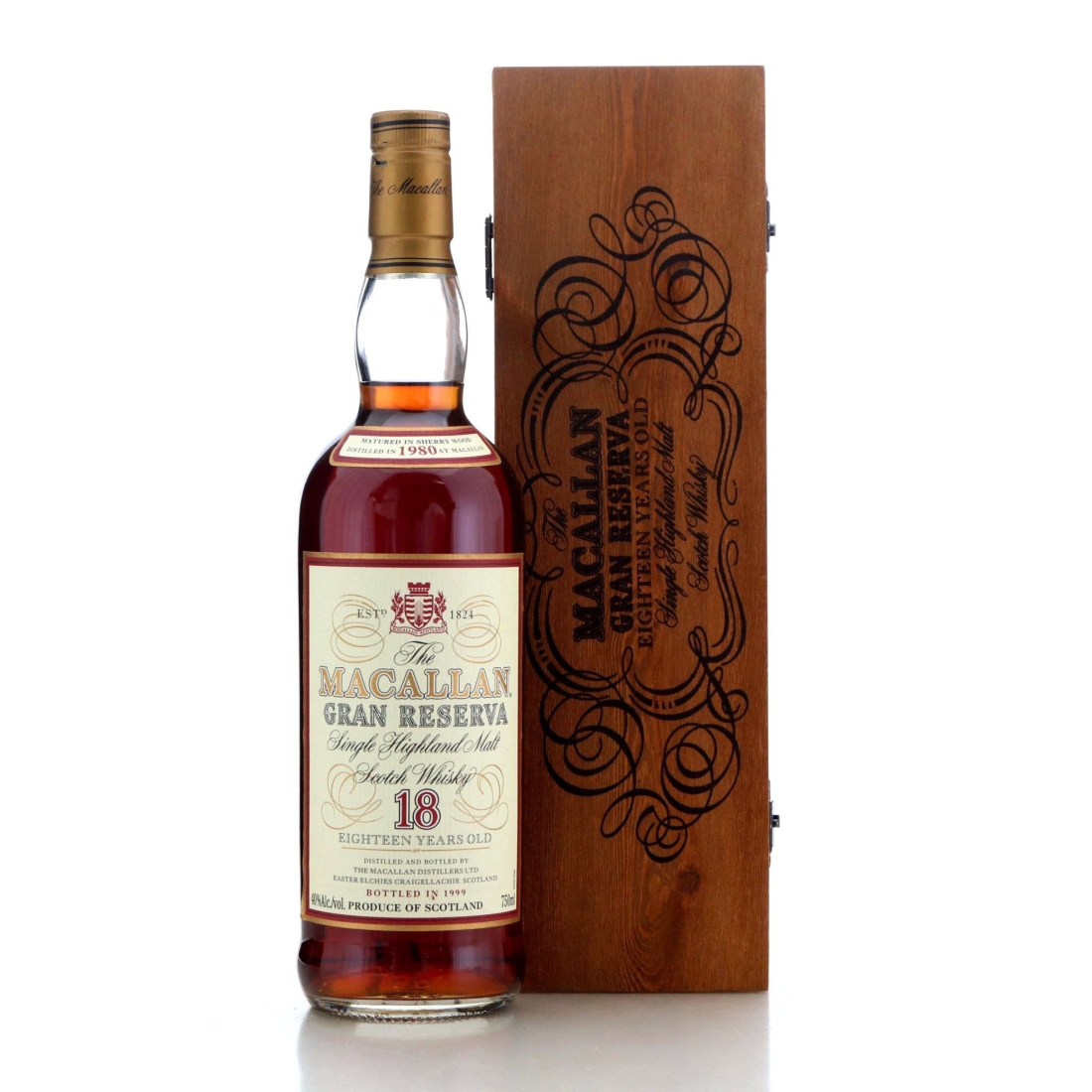 Image for Macallan 1980 Gran Reserva 18 Year Old