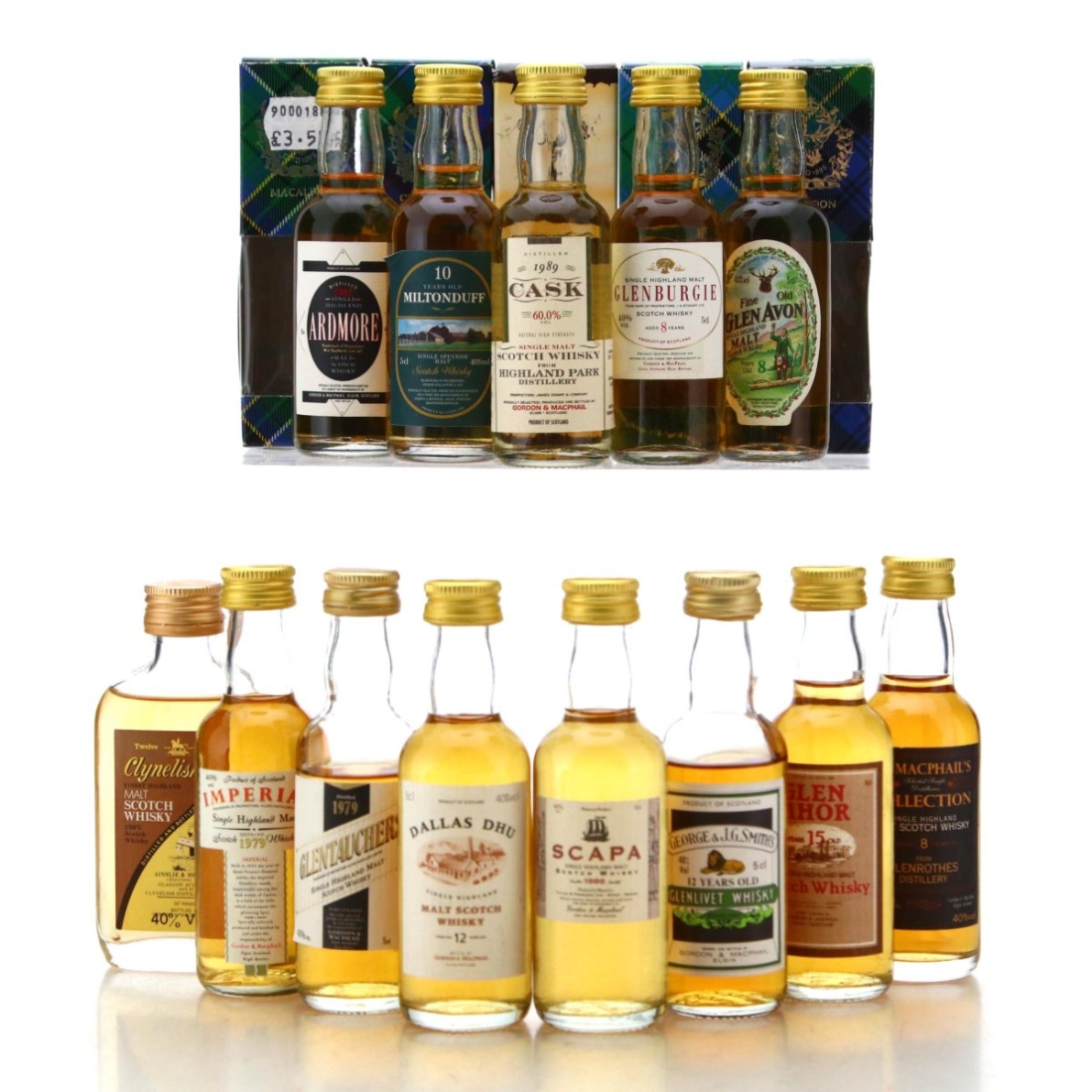 Image for MacPhail's Collection, CASK & 'Distillery Labels' Miniature x 13