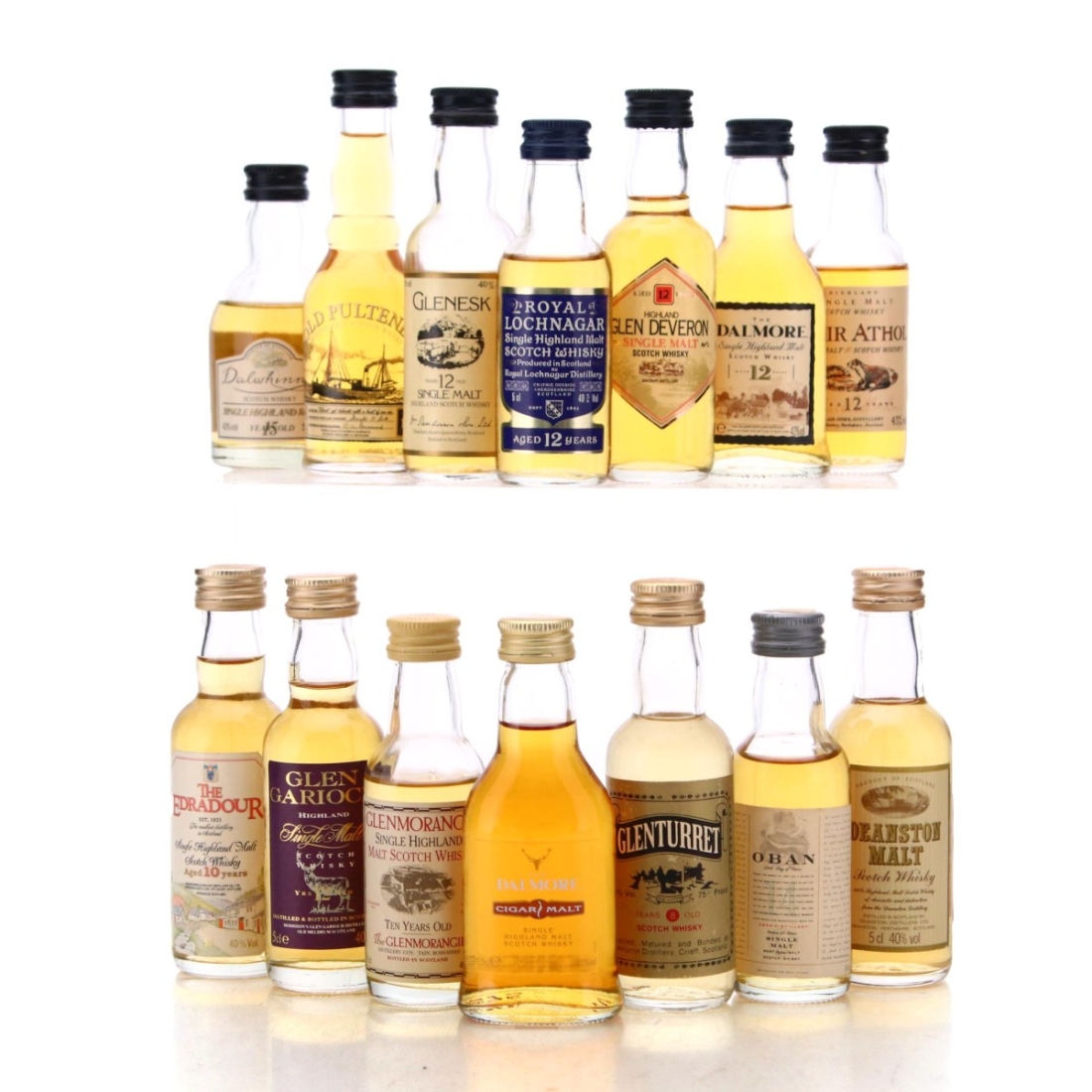 Image for Highland Single Malt Miniature x 14