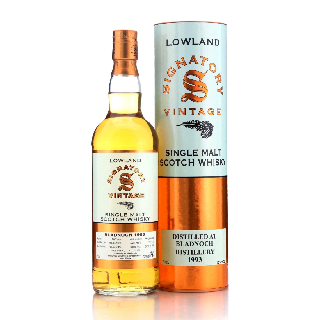 Image for Bladnoch 1993 20 Year Old