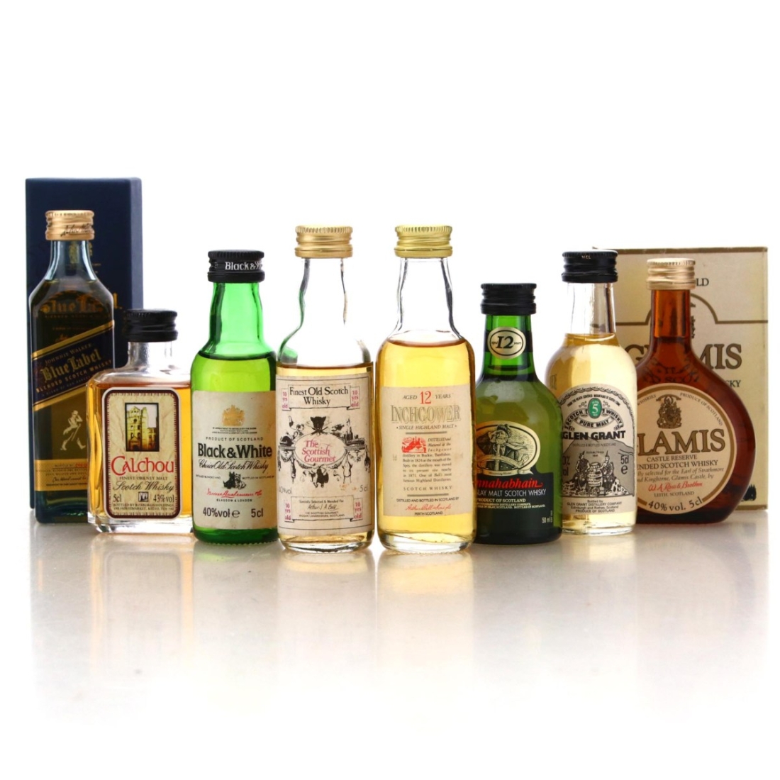 Image for Scotch Whisky Miniature x 8