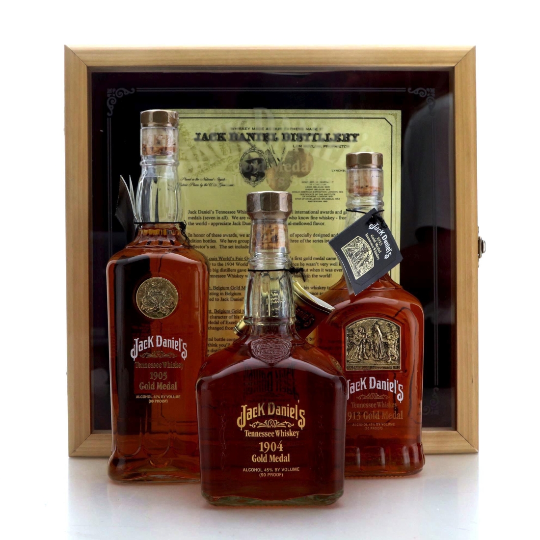 Image for Jack Daniel's Gold Medal x 3 - Collectors Series