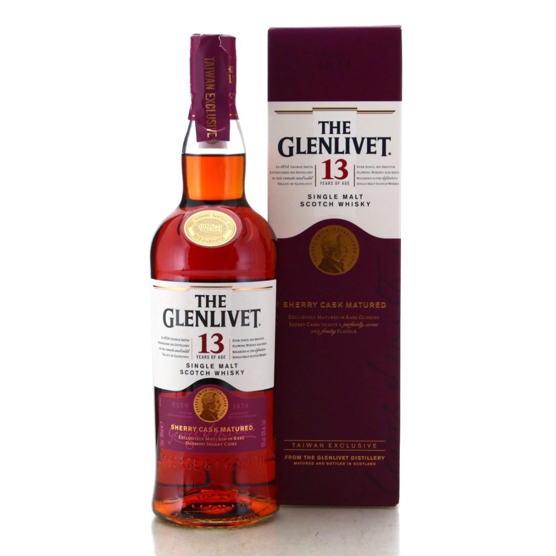 Image for Glenlivet 13 Year Old Sherry Cask Matured