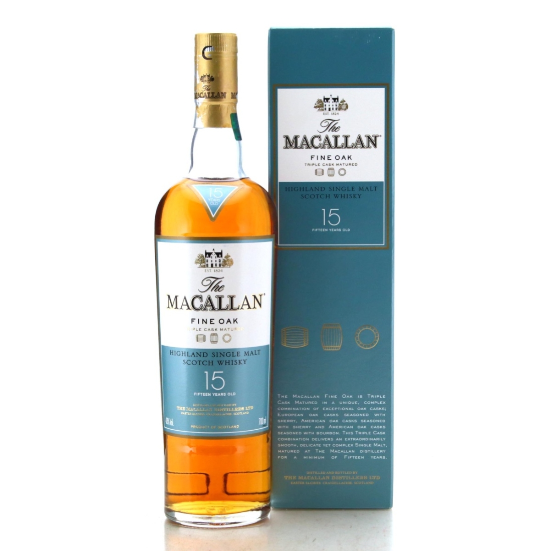 Image for Macallan Fine Oak 15 Year Old