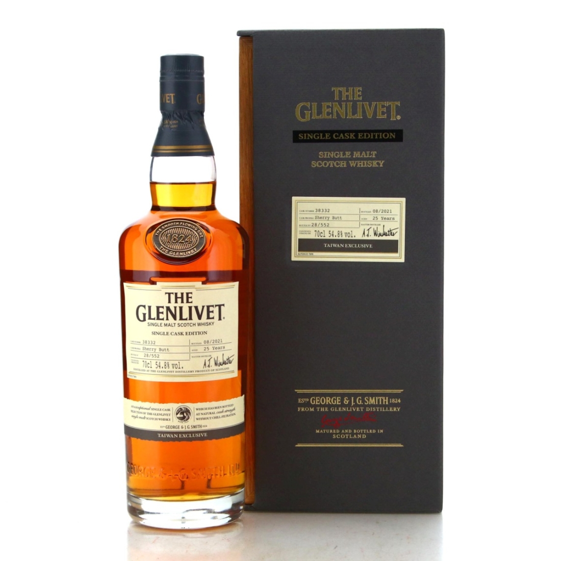 Image for Glenlivet 25 Year Old Single Cask