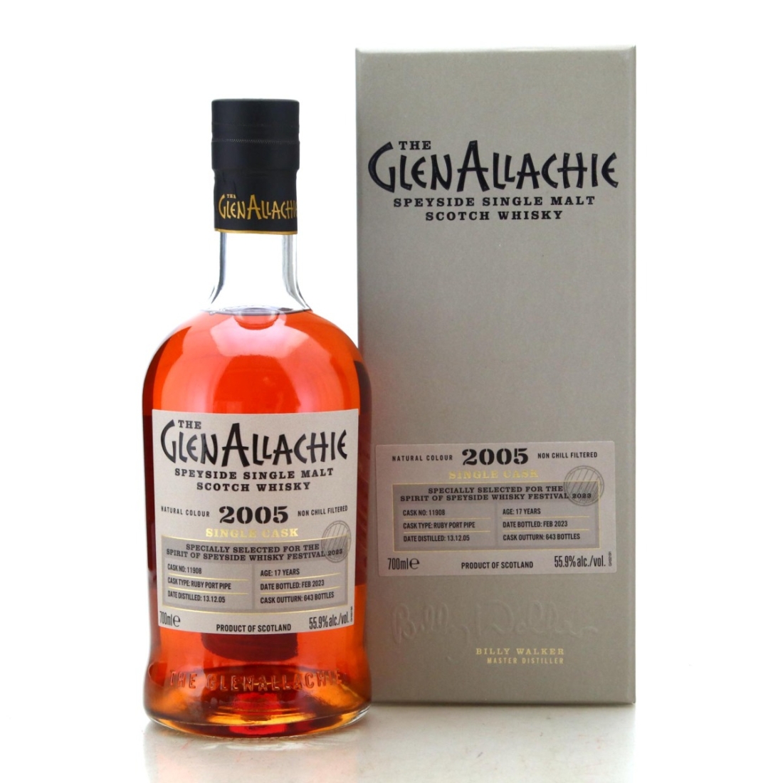 Image for Glenallachie 2005 Single Cask 17 Year Old