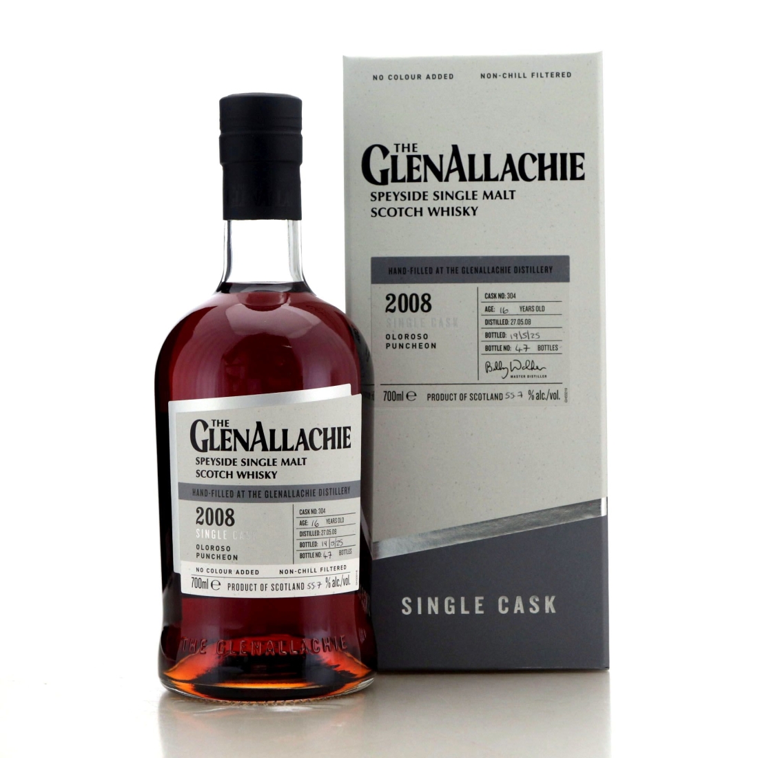 Image for Glenallachie 2008 Single Cask 16 Year Old