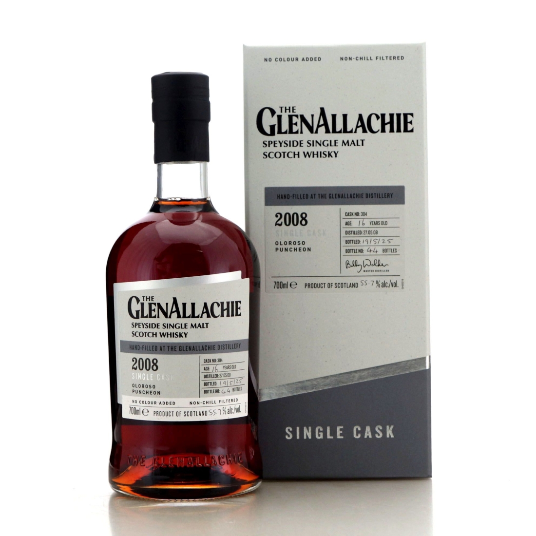 Image for Glenallachie 2008 Single Cask 16 Year Old