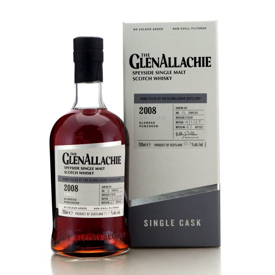 Image for Glenallachie 2008 Single Cask 16 Year Old