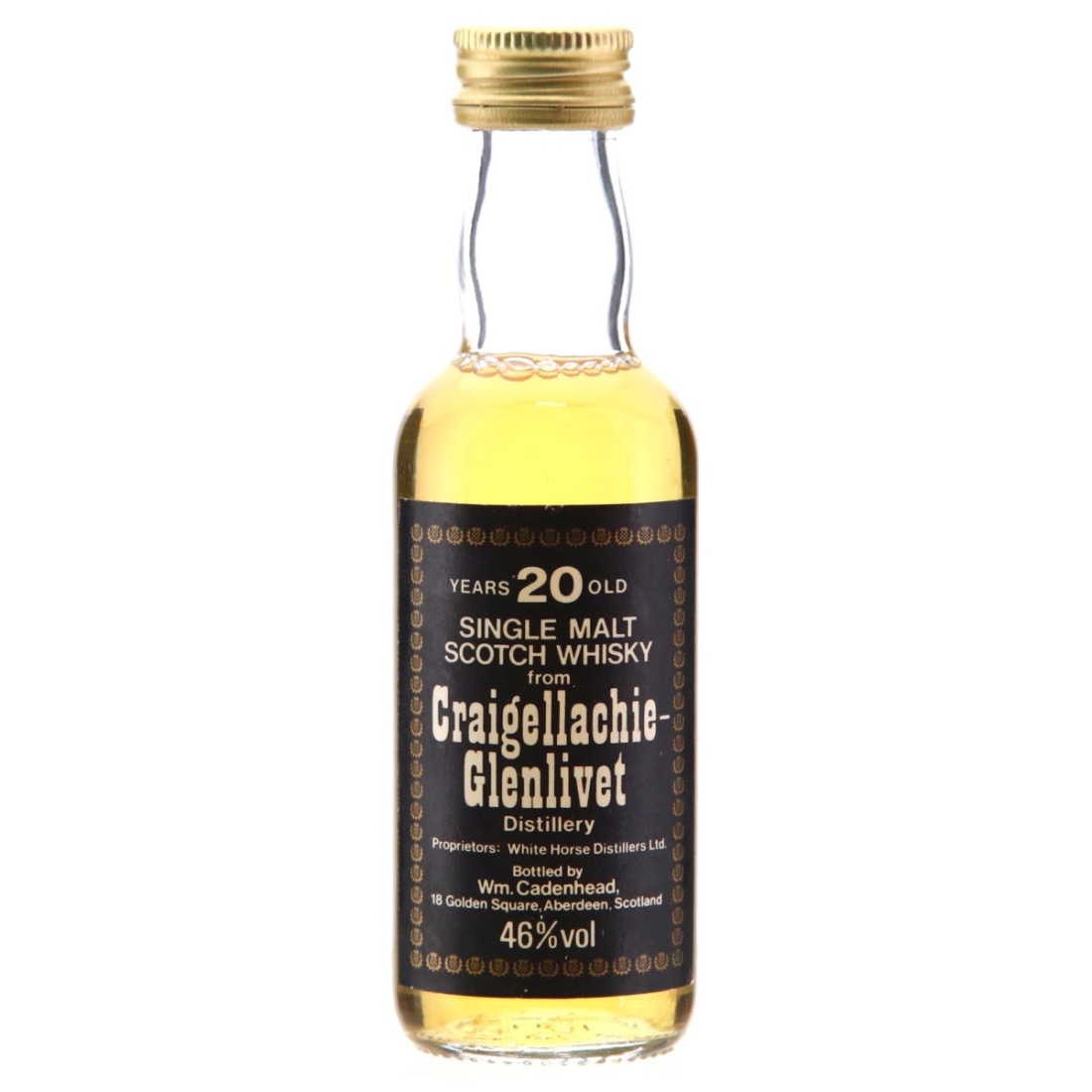 Image for Craigellachie 20 Year Old Miniature 1980s