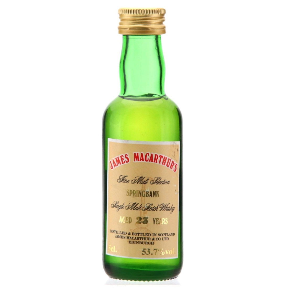Image for Springbank 23 Year Old Miniature - Mini Bottle Club UK