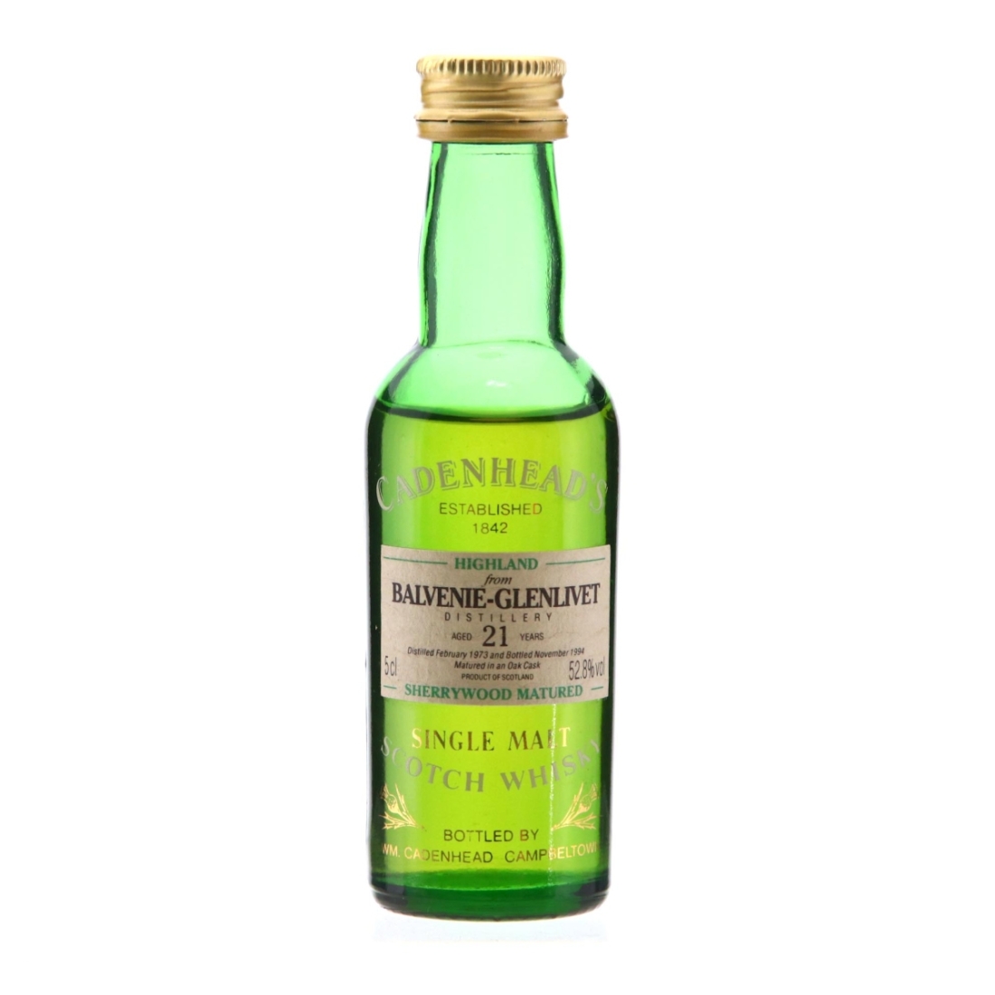 Image for Balvenie 21 Year Old Miniature