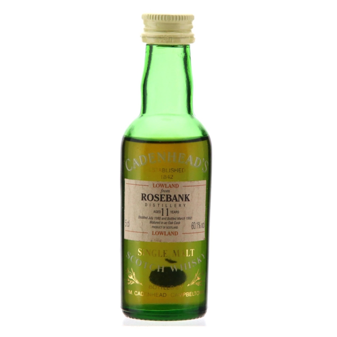 Image for Rosebank 1980 11 Year Old Miniature