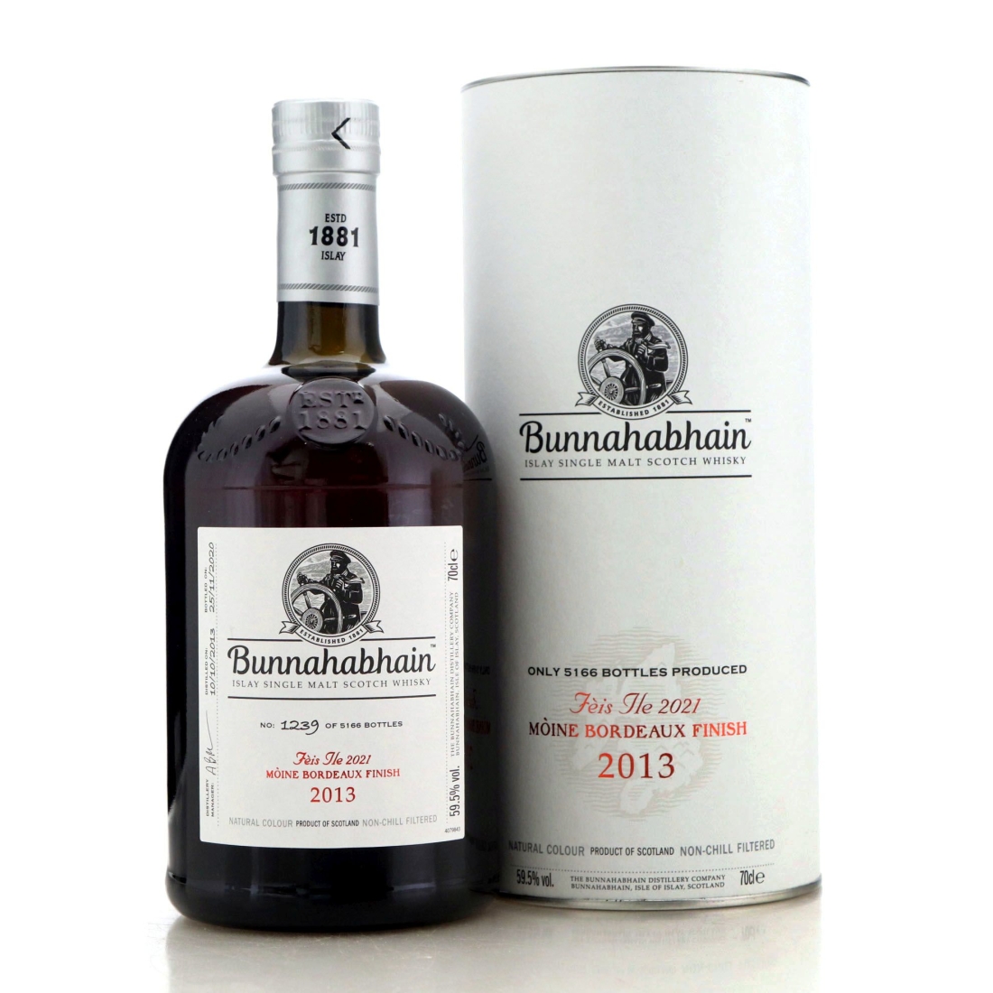 Image for Bunnahabhain 2013 Mòine Bordeaux Finish