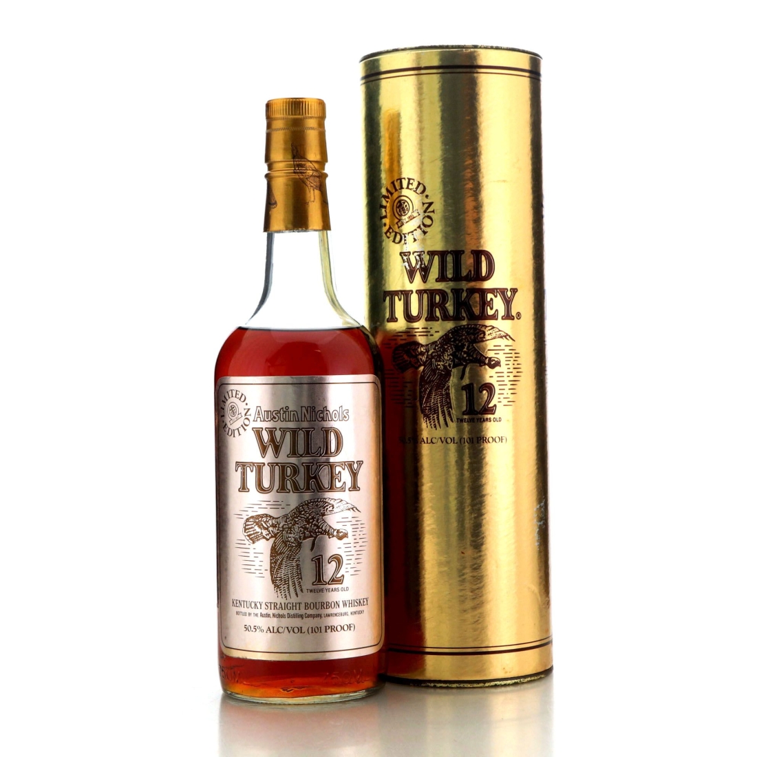 Image for Wild Turkey 12 Year Old 101 Proof Limited Edition 1989