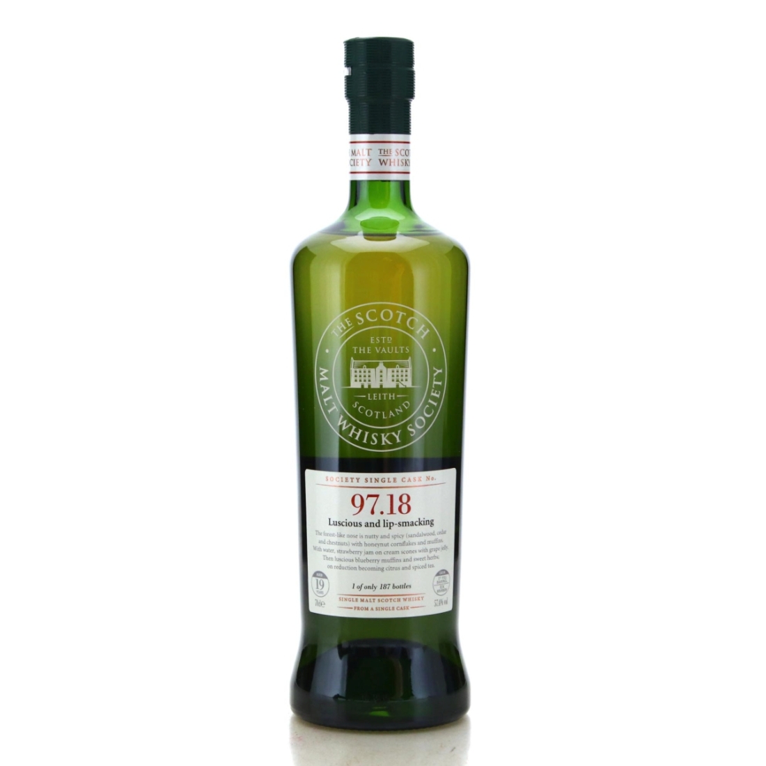 Image for Littlemill SMWS 19 Year Old 97.18 - Luscious and lip-smacking