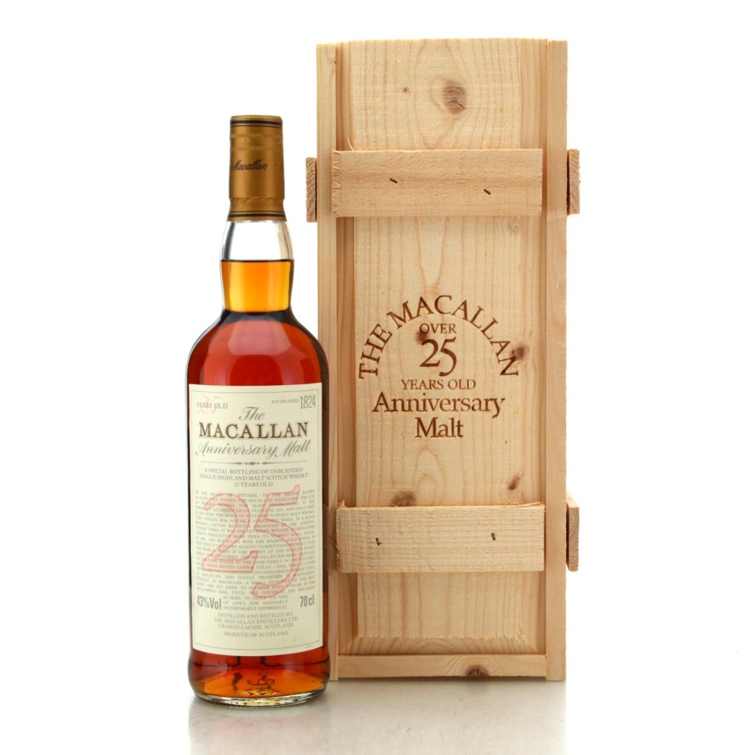 Image for Macallan Anniversary Malt 25 Year Old