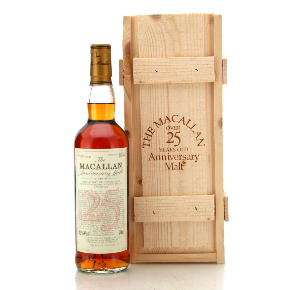 Image for Macallan Anniversary Malt 25 Year Old