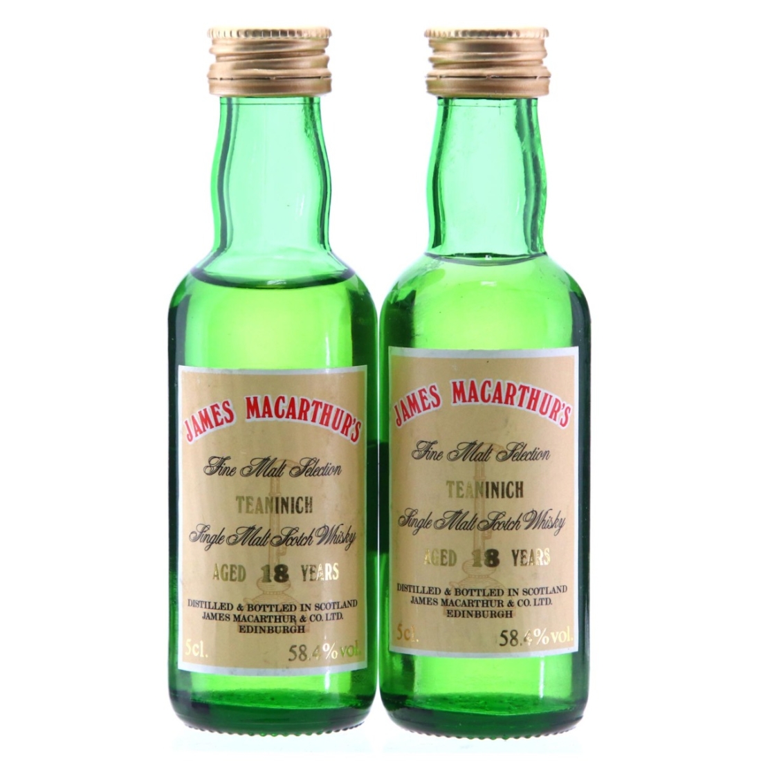 Image for Teaninich 18 Year Old Miniature x 2