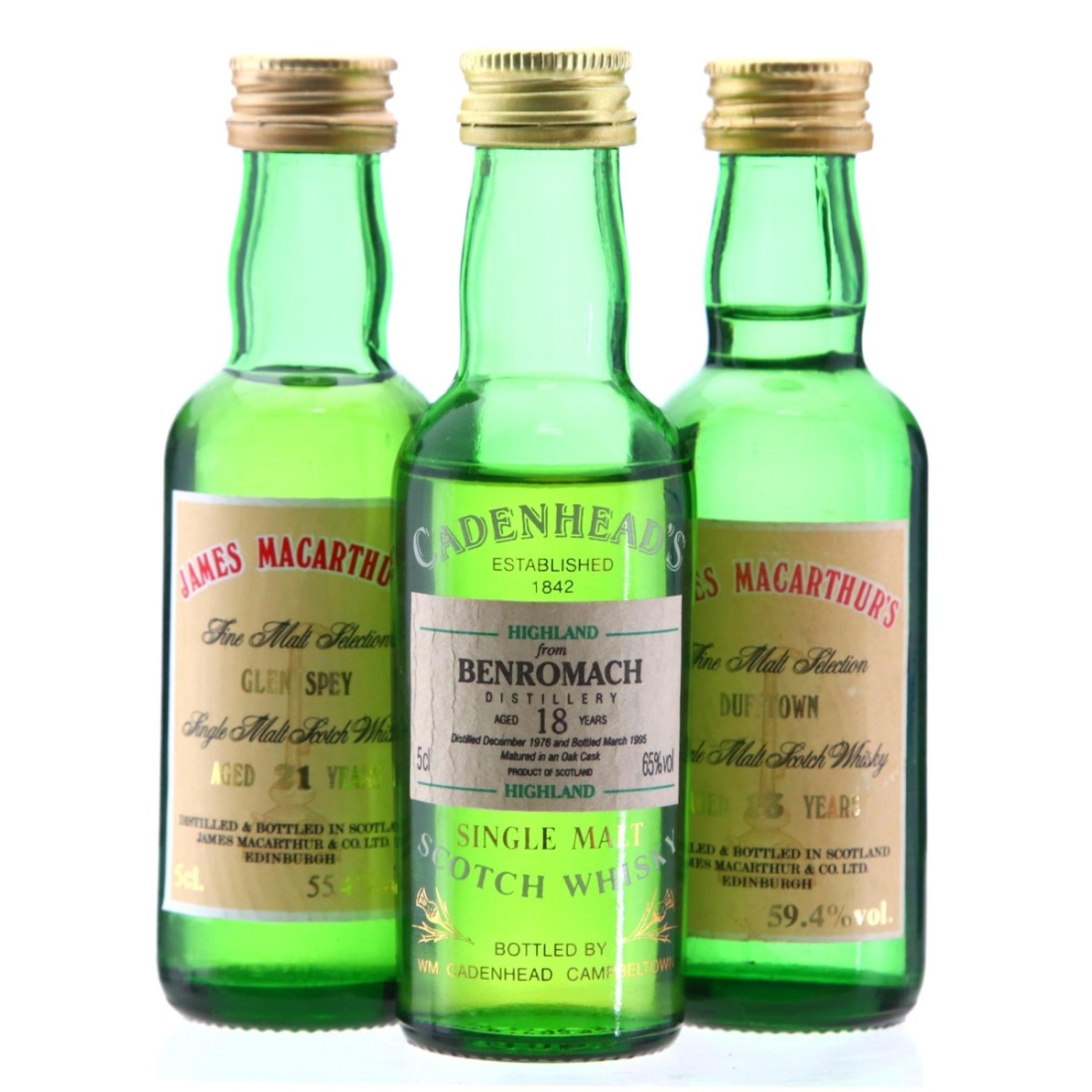 Image for Speyside Single Malt Miniatures x 3