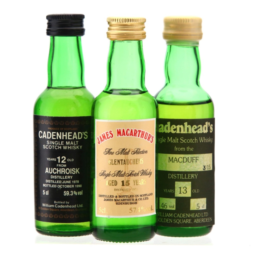 Image for Speyside Single Malt Miniatures x 3