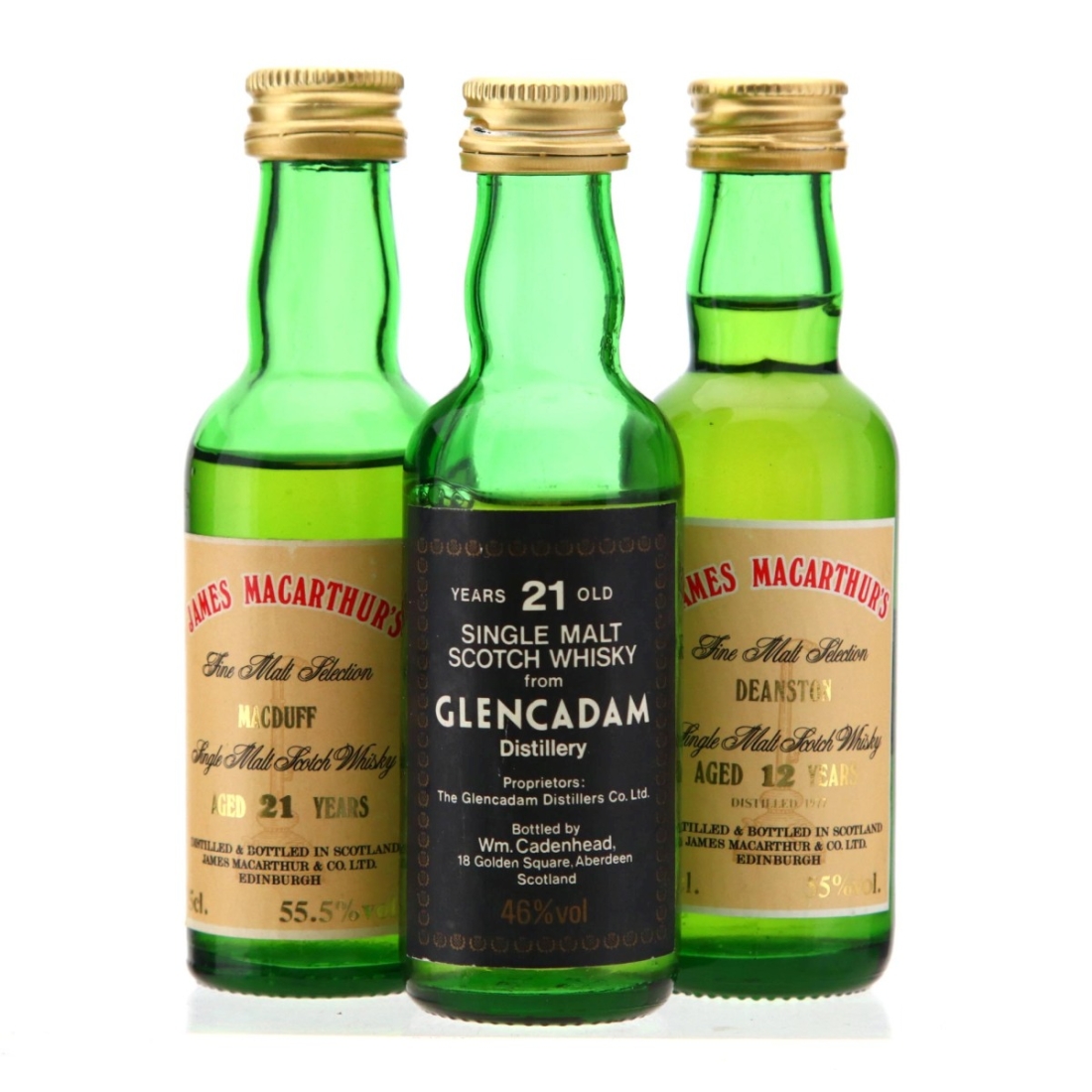 Image for Highland Single Malt Miniatures x 3