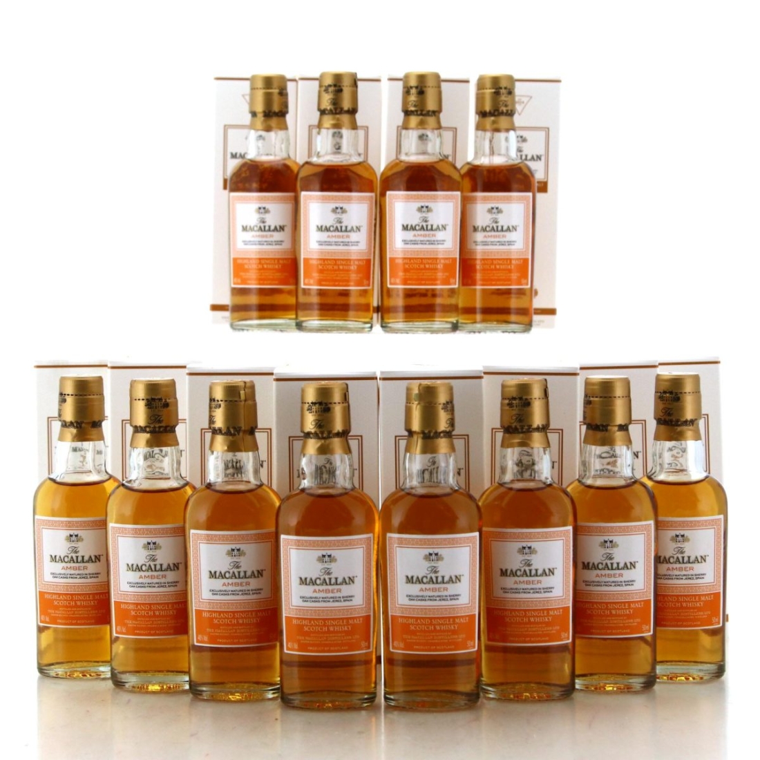 Image for Macallan Amber Miniatures x 12