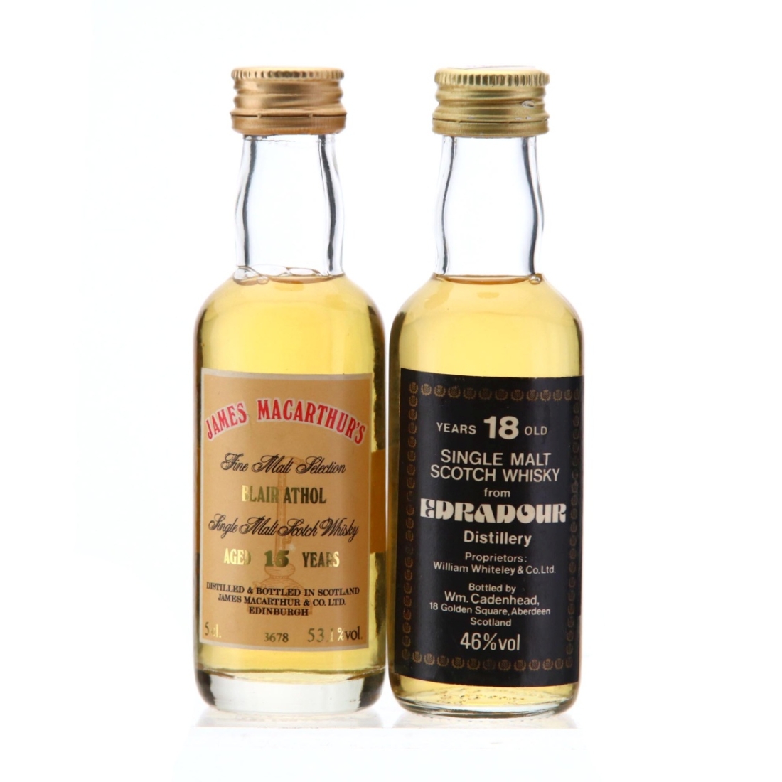 Image for Blair Athol & Edradour Miniature x 2