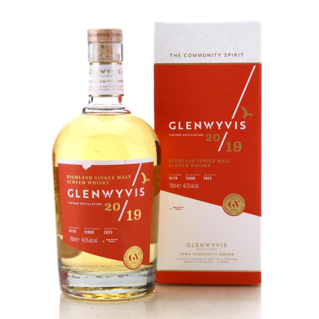 Image for Glenwyvis 2019 Single Malt Batch 01/19
