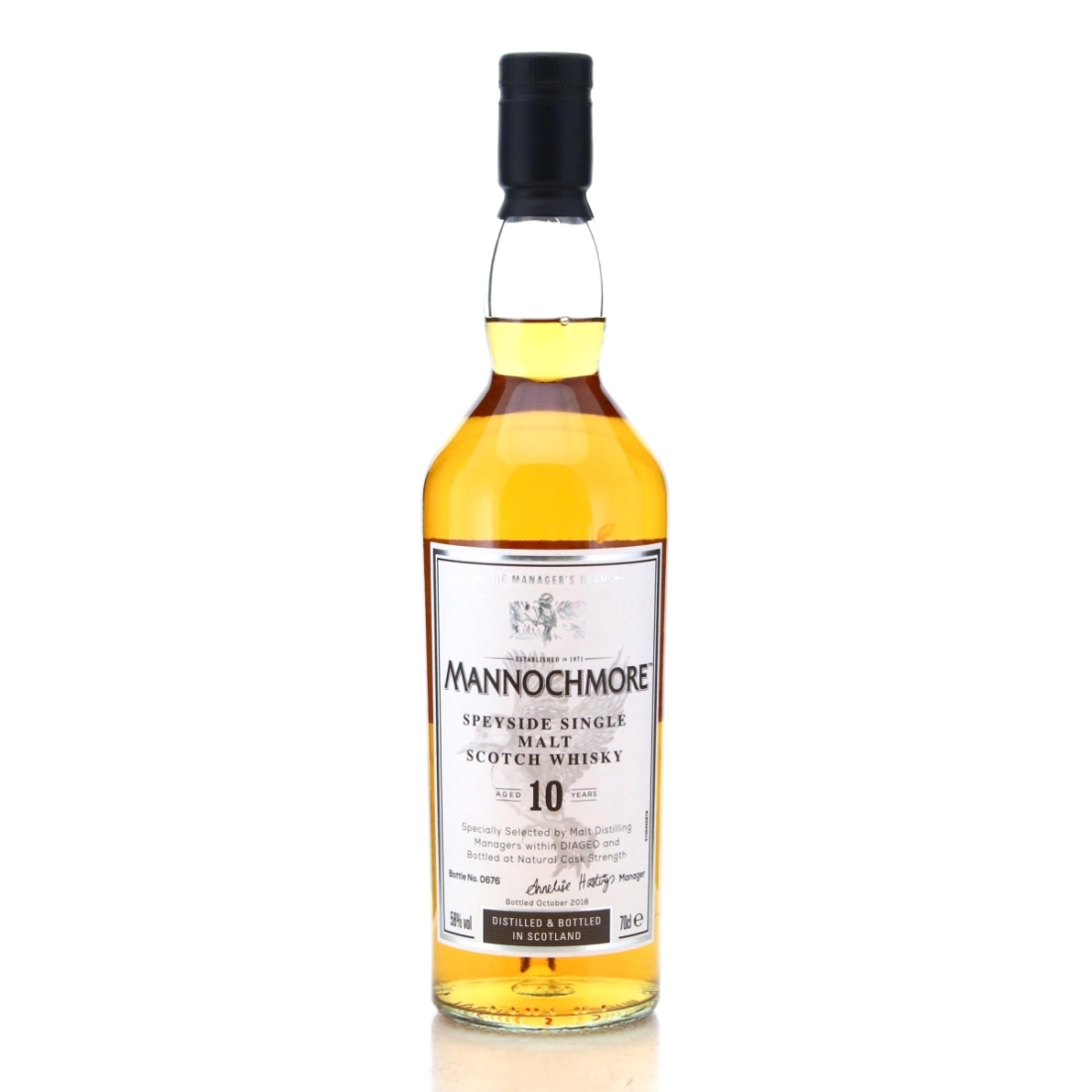 Image for Mannochmore 10 Year Old Manager's Dram 2018