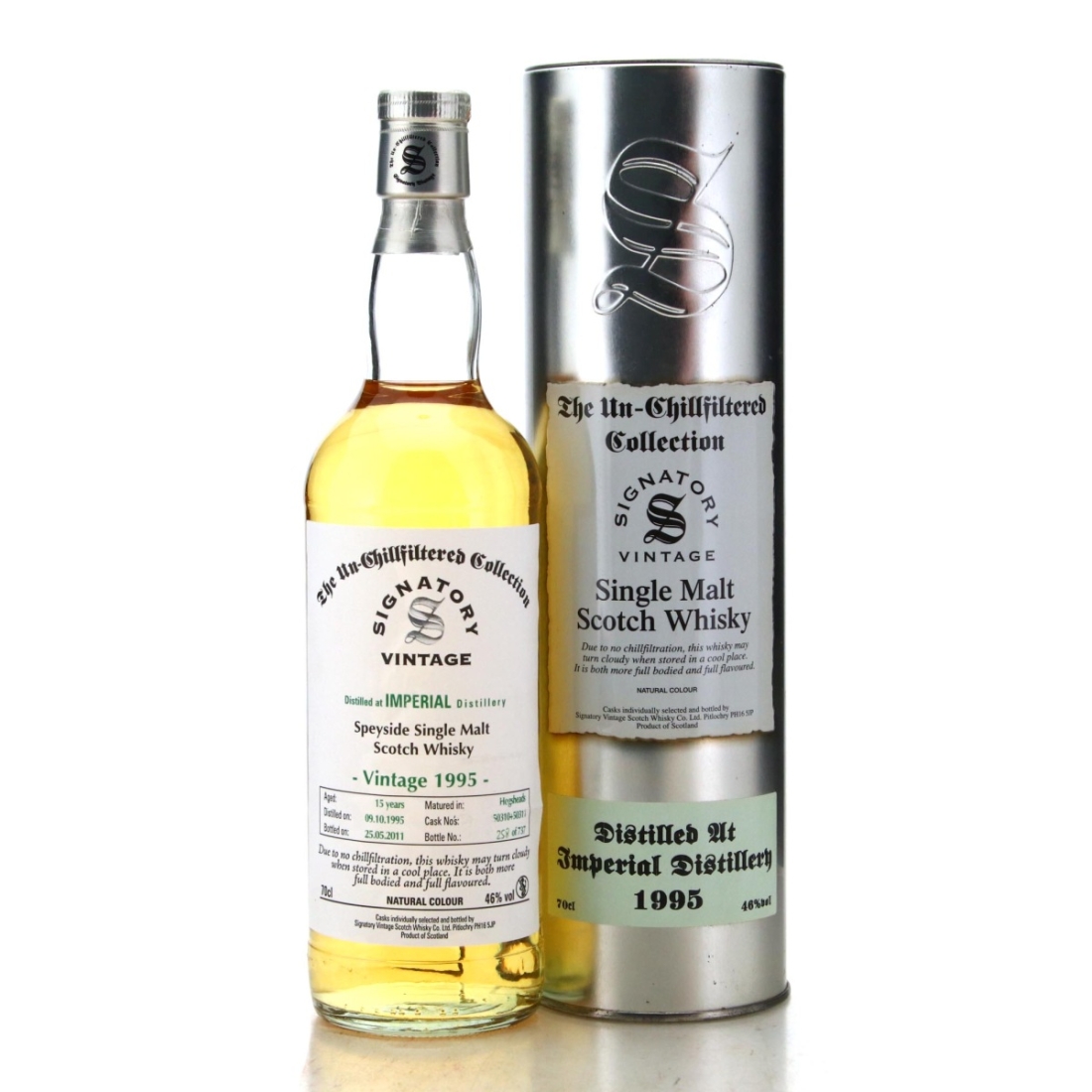 Image for Imperial 1995 Signatory Vintage 15 Year Old