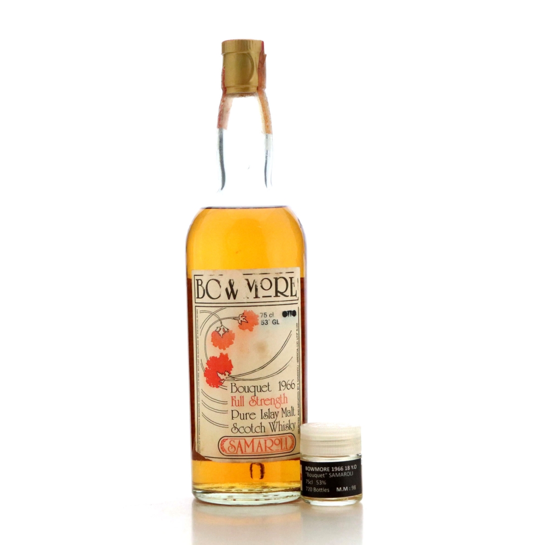 Bowmore 1966 Bouquet with Sample