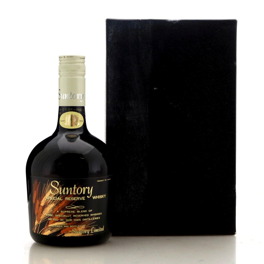 Suntory Special Reserve Wheat Label 1980s, Sherry Cask, 43% whisky bottle