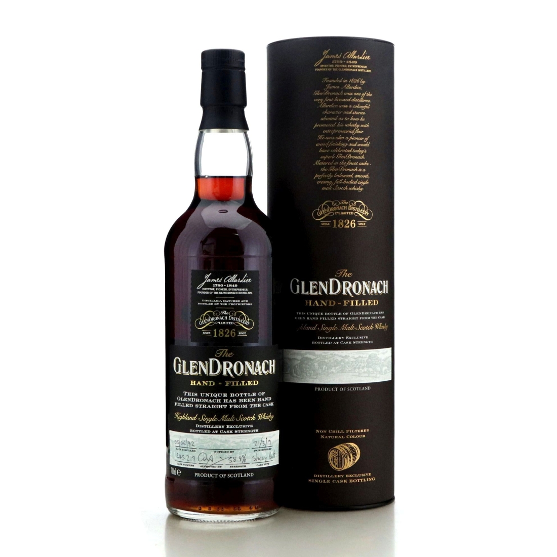 Image for Glendronach 1992 Hand Filled Cask #219