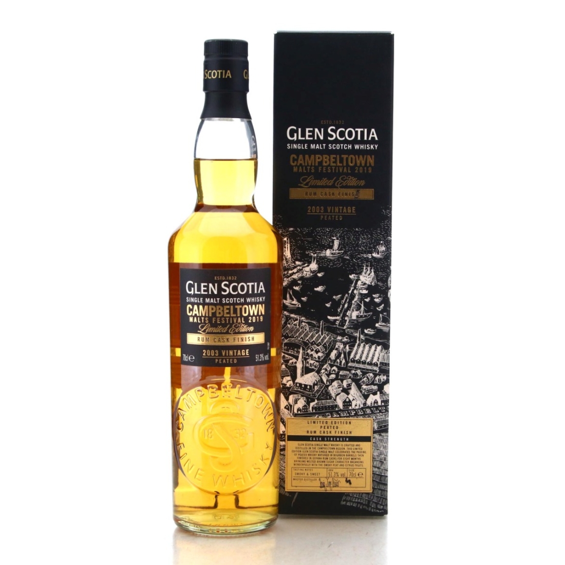 Image for Glen Scotia 2003 Peated Rum Cask Finish