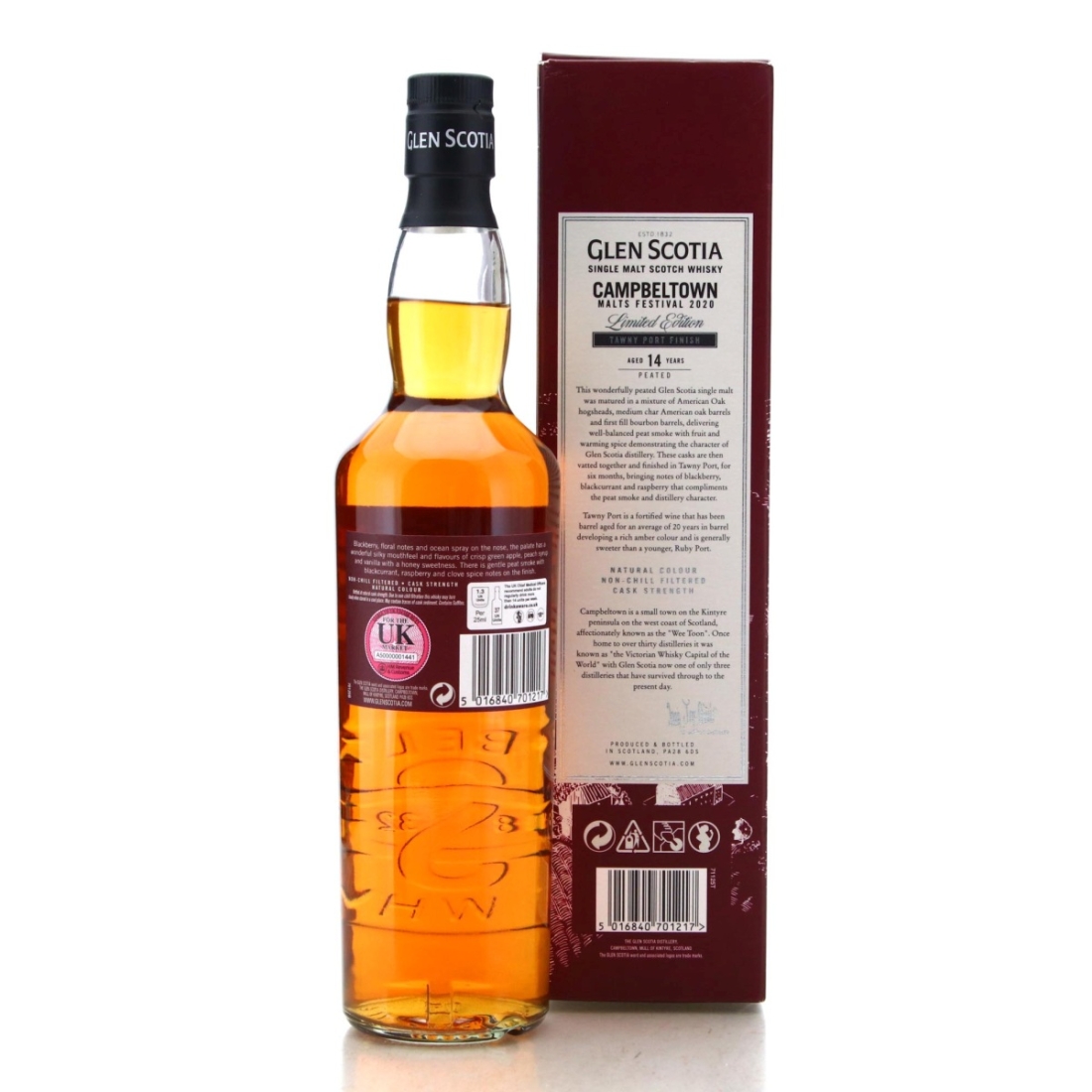 Image for Glen Scotia 14 Year Old Peated Tawny Port Finish / Campbeltown Malts Festival 2020