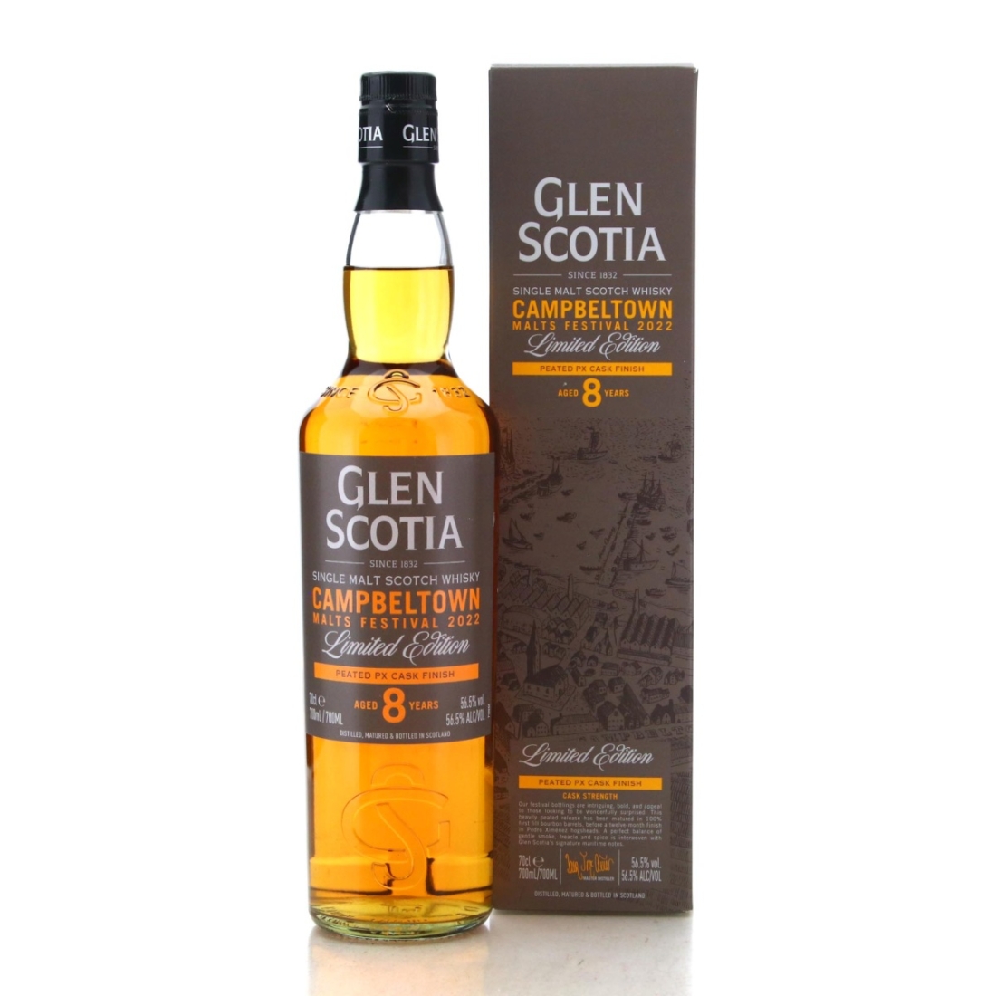 Image for Glen Scotia 8 Year Old Peated PX Cask Finish / Campbeltown Malts Festival 2022