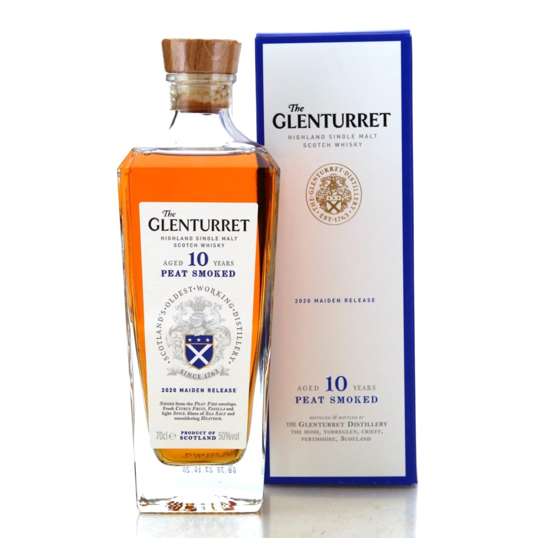 Image for Glenturret 10 Year Old Peat Smoked 2020 Maiden Release