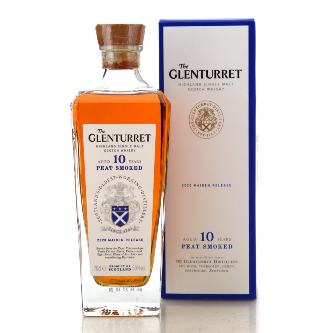 Image for Glenturret 10 Year Old Peat Smoked 2020 Maiden Release