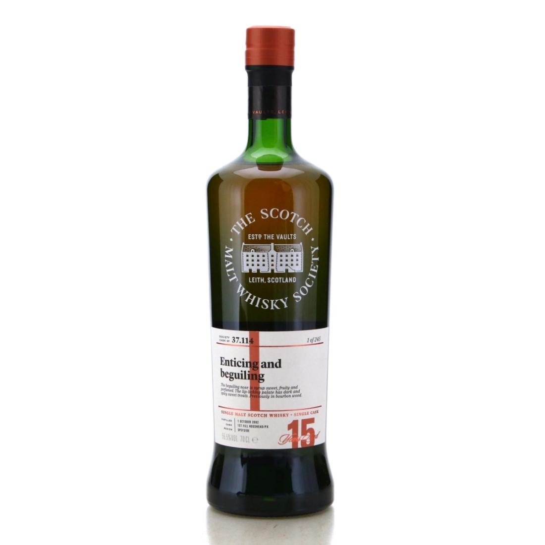 Image for Cragganmore 2002 SMWS 15 Year Old 37.114 - Enticing and beguiling