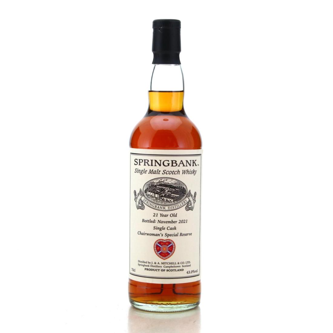 Springbank 21 Hearts Fc Chairwomans Special Reserve