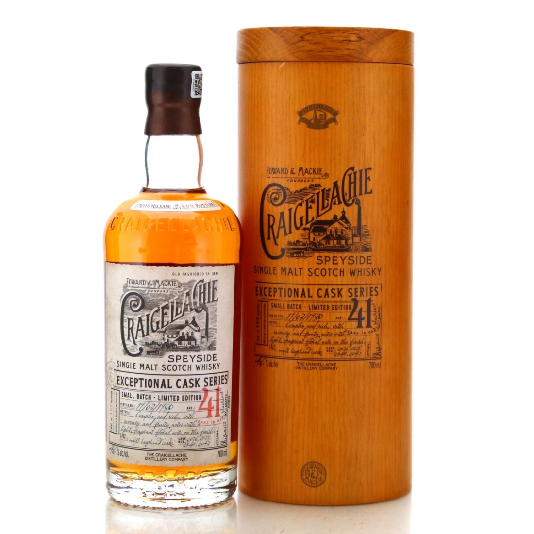Image for Craigellachie 1980 Exceptional Cask Series 41 Year Old