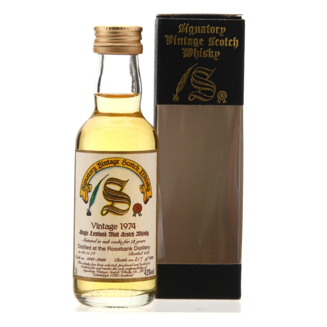 Image for Rosebank 1974 18 Year Old Miniature