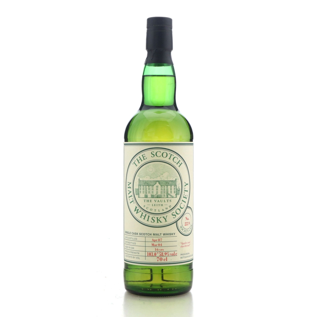 Image for Glenkinchie 1987 SMWS 22.9 - Apples and shortbread